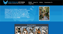 Desktop Screenshot of onefurall.com
